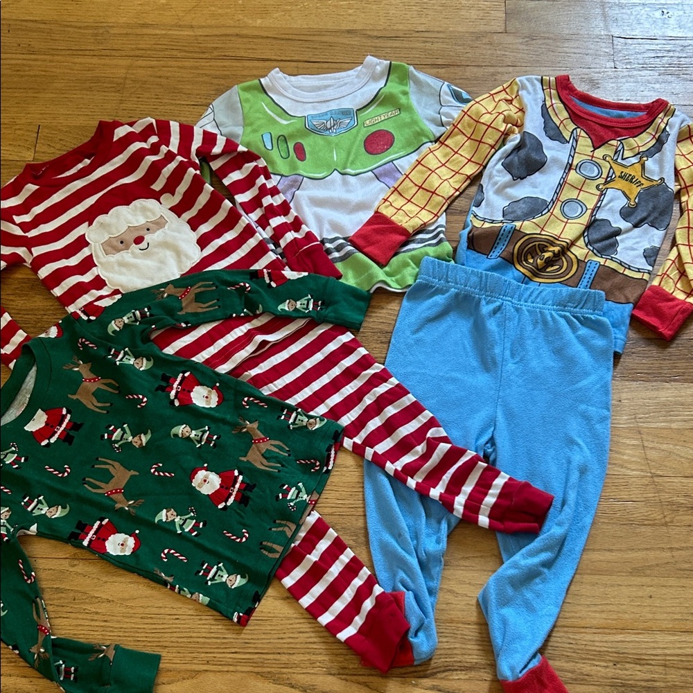 6pc pajama set bundle size 3T